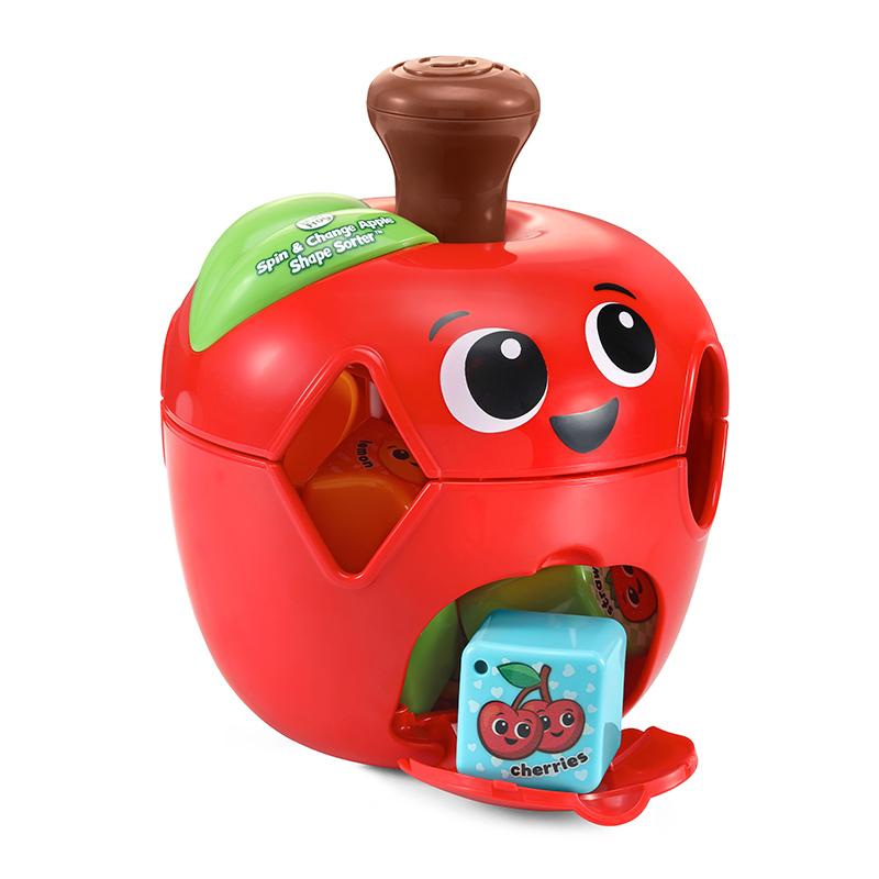 LeapFrog Spin and Change Apple Shape Sorter | Learning Toys | 18 Months+
