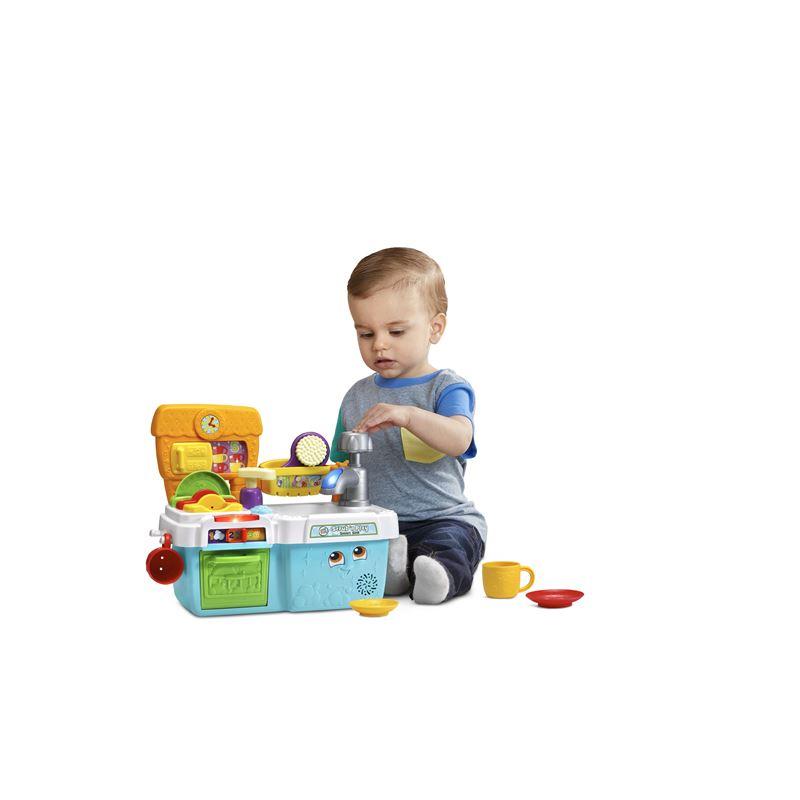 LeapFrog Scrub 'n Play Smart Sink Role Playing Toy | Kitchen Set | 2-5 years | 3 months local warranty