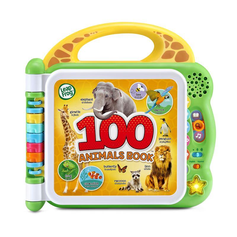 LeapFrog 100 Animals Book Learning Educational Toy | Reading Toys | 18-48 months | 3 months local warranty