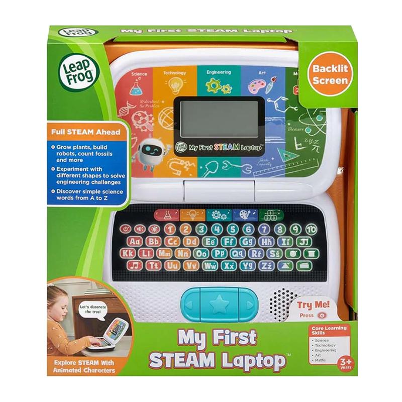 LeapFrog My First STEAM Laptop | Educational Toy | Laptop Toy | 3 - 6 Years | 3 months local warranty