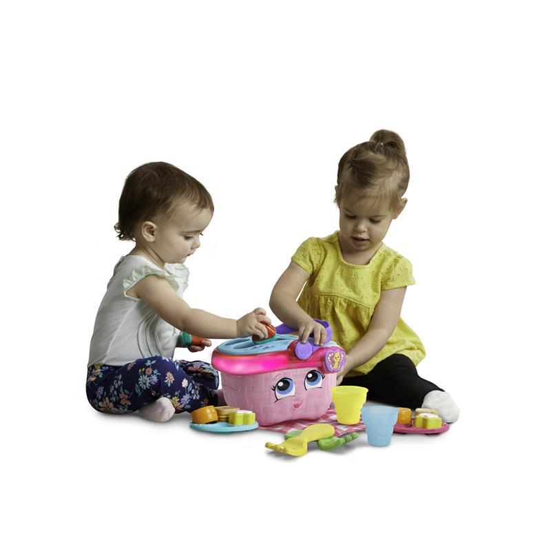 LeapFrog Shapes And Sharing Picnic Basket | Role Playing Toy | 6 months+ | 3 months local warranty