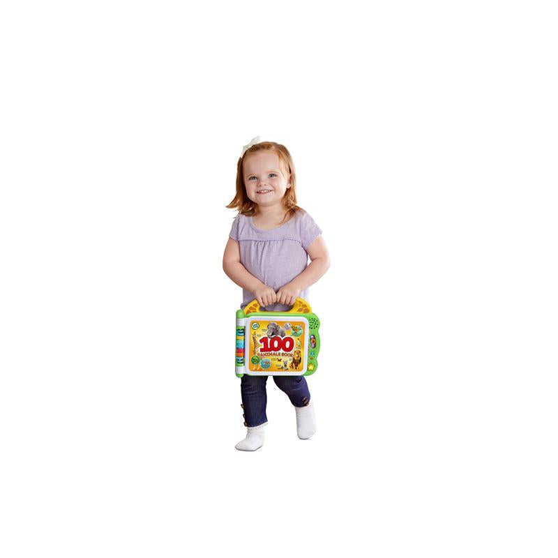 LeapFrog 100 Animals Book Learning Educational Toy | Reading Toys | 18-48 months | 3 months local warranty