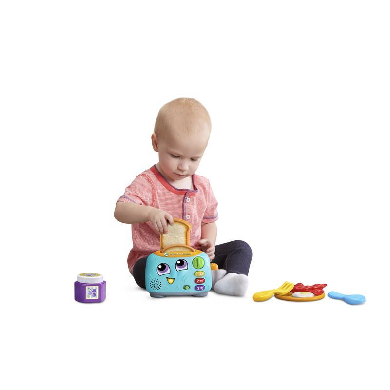 LeapFrog Yum-2-3 Toaster | Role Playing Toys | Kitchen Set | Educational Toys | 1-3 years | 3 months local warranty