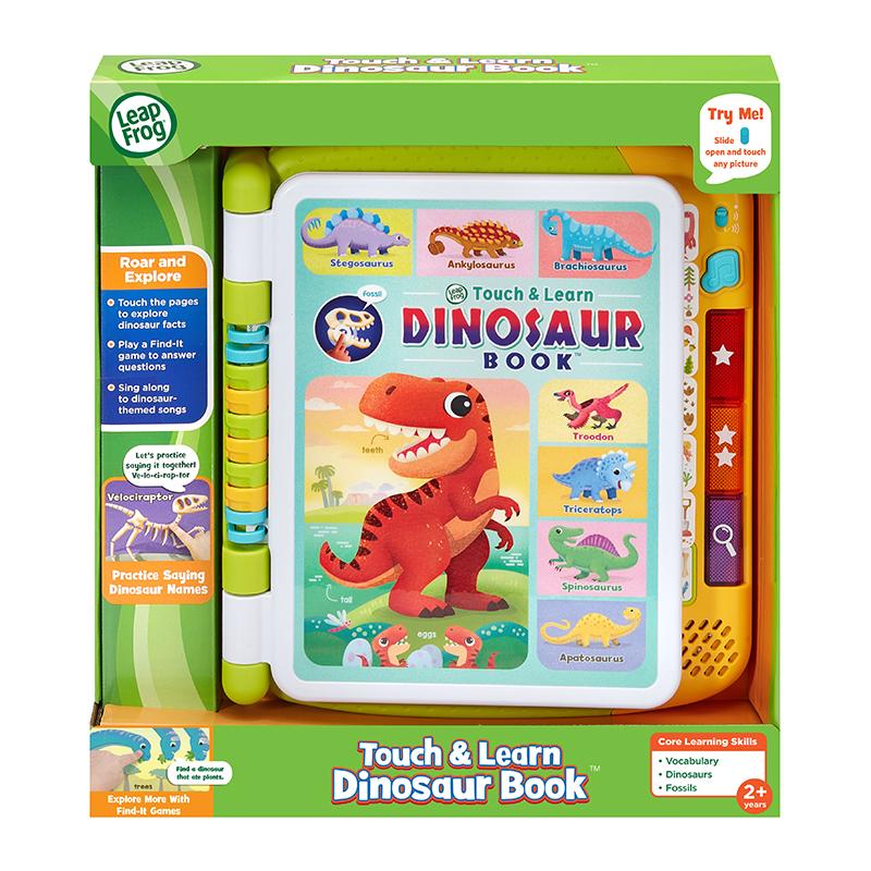 LeapFrog Touch & Learn Dinosaur Book | Early Learning Toy | Educational Toy | 2 Years+