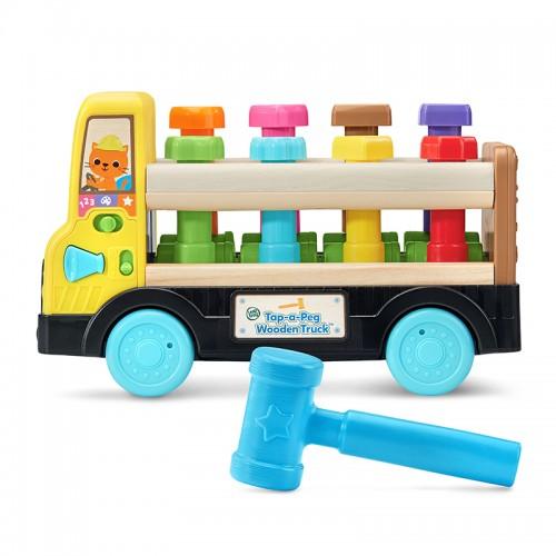 LeapFrog Tap-a-Peg Wooden Truck | Learning Toys | 2 years+ | 3 months local warranty