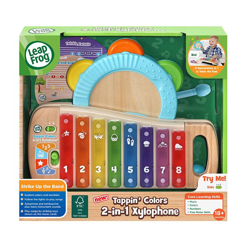 LeapFrog Tappin' Colors 2-in-1 Xylophone | 18 mths - 5 years | 3 months local warranty