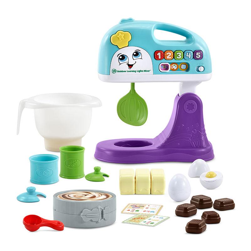 LeapFrog Rainbow Learning Lights Mixer | Role Play | Pretend Play | Kitchen Playset | 2 - 5 Years