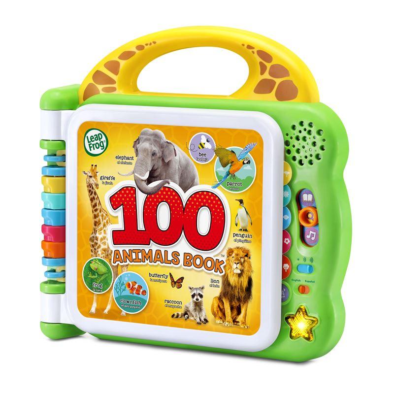 LeapFrog 100 Animals Book Learning Educational Toy | Reading Toys | 18-48 months | 3 months local warranty