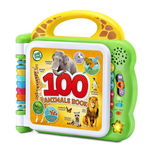 LeapFrog 100 Animals Book Learning Educational Toy | Reading Toys | 18-48 months | 3 months local warranty