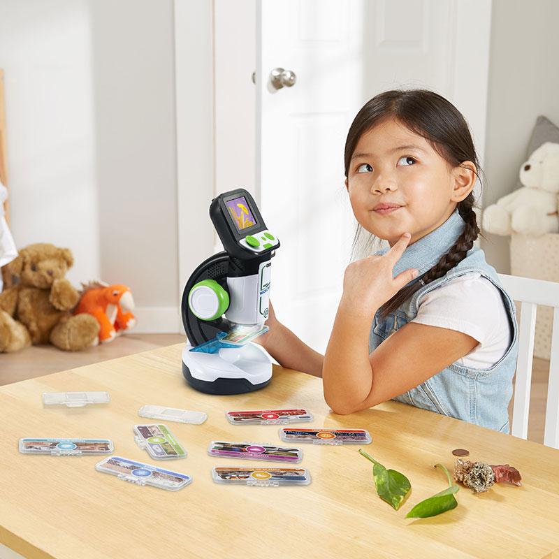 LeapFrog Magic Adventures Microscope - 10 slides included | 5-7 years | 3 months local warranty | Educational Toy