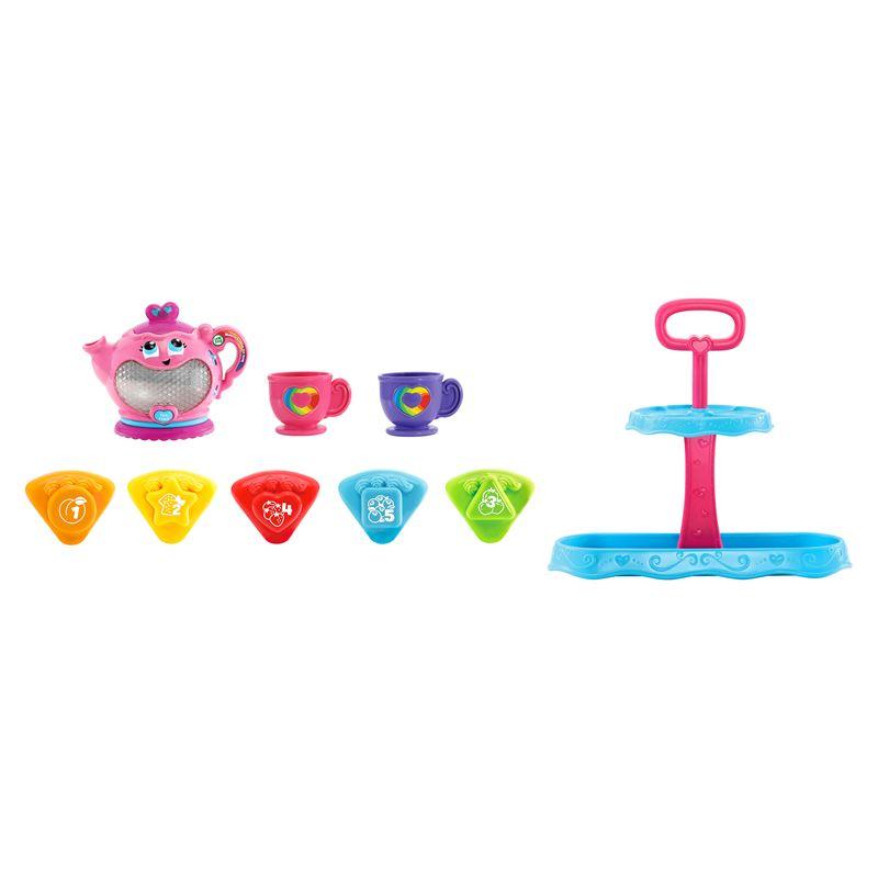 LeapFrog Musical Rainbow Tea Party With Cake Stand | Role Playing Toys | Kitchen Set | 12 mths + | 3 mths local warranty