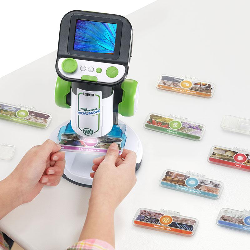 LeapFrog Magic Adventures Microscope - 10 slides included | 5-7 years | 3 months local warranty | Educational Toy