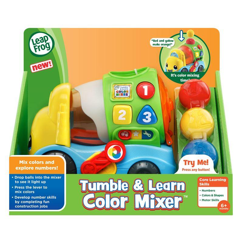 LeapFrog Tumble & Learn Color Mixer Truck | Baby Learning Toys | 6-36 months | 3 months local warranty