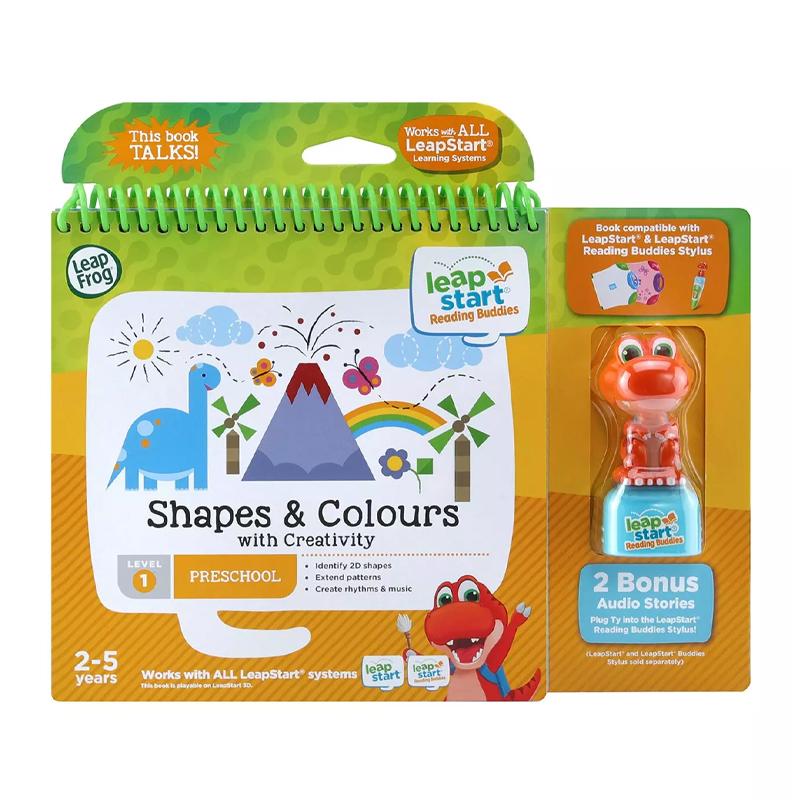 LeapFrog LeapStart Buddies: Shapes and Colours With Creativity Book | 2-5 years old