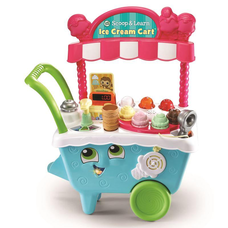 LeapFrog Scoop & Learn Ice Cream Cart | Role Playing Toys | Educational Toys | 2-5 years | 3 month local warranty