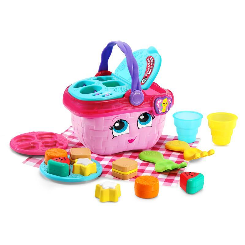 LeapFrog Shapes And Sharing Picnic Basket | Role Playing Toy | 6 months+ | 3 months local warranty