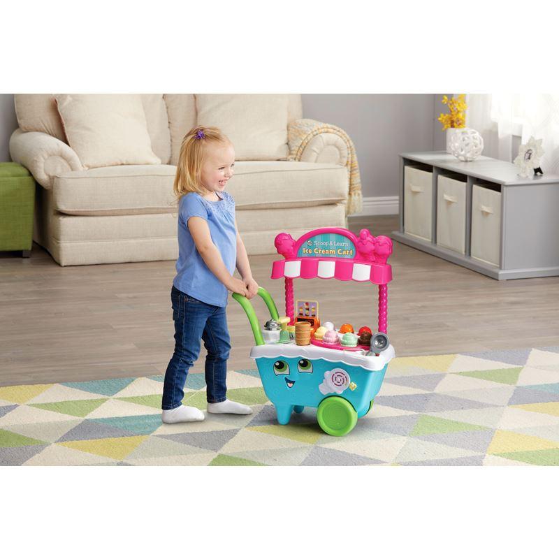 LeapFrog Scoop & Learn Ice Cream Cart | Role Playing Toys | Educational Toys | 2-5 years | 3 month local warranty