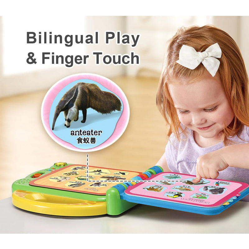 LeapFrog 100 Animals Book - Bilingual English and Chinese | 动物英语100词（中英双语）| 18 months+