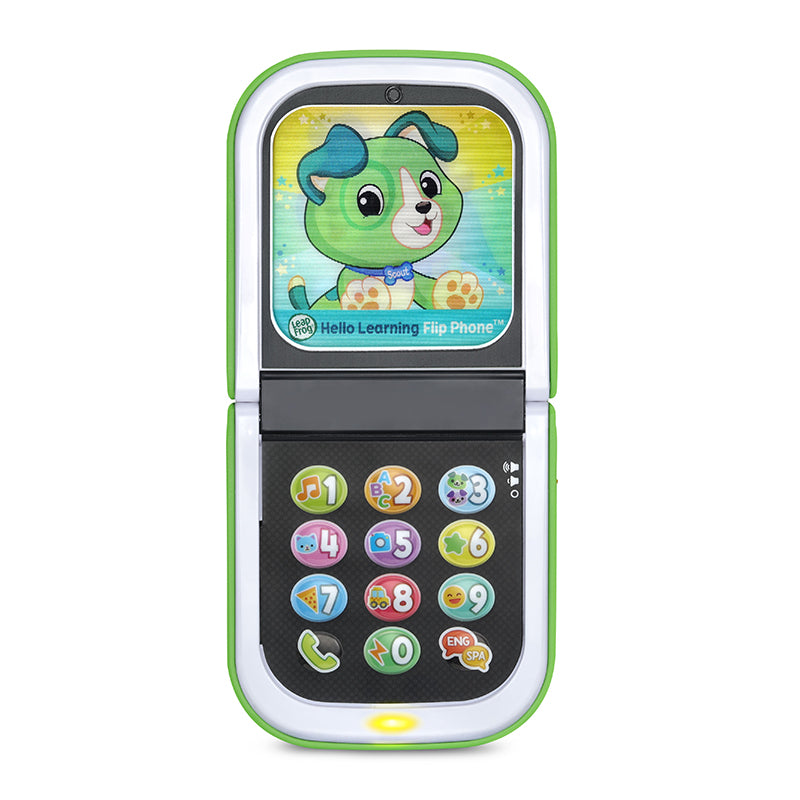 LeapFrog Hello Learning Flip Phone | 12 months+ | Pretend Play | Phone Toy | Early Learning Toy
