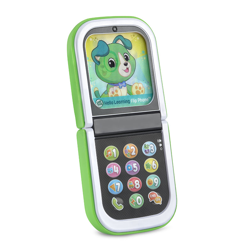 LeapFrog Hello Learning Flip Phone | 12 months+ | Pretend Play | Phone Toy | Early Learning Toy