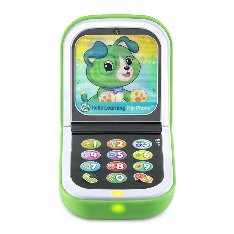 LeapFrog Hello Learning Flip Phone | 12 months+ | Pretend Play | Phone Toy | Early Learning Toy