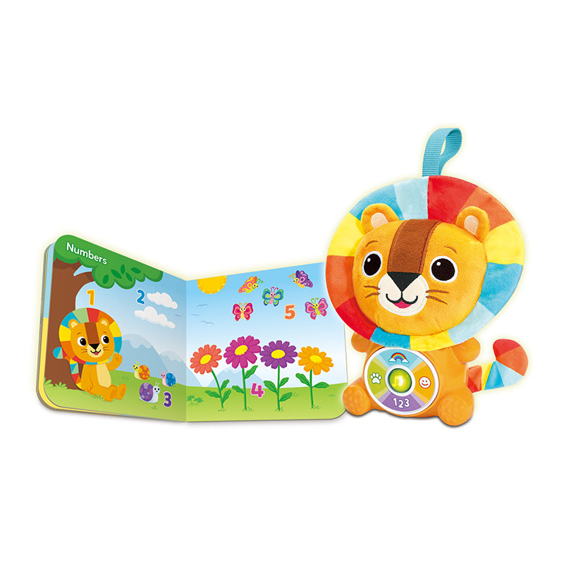 LeapFrog Look & Sing Lion Plush Toy and Book| Early Learning Toy | Soft Toy | 12 months+