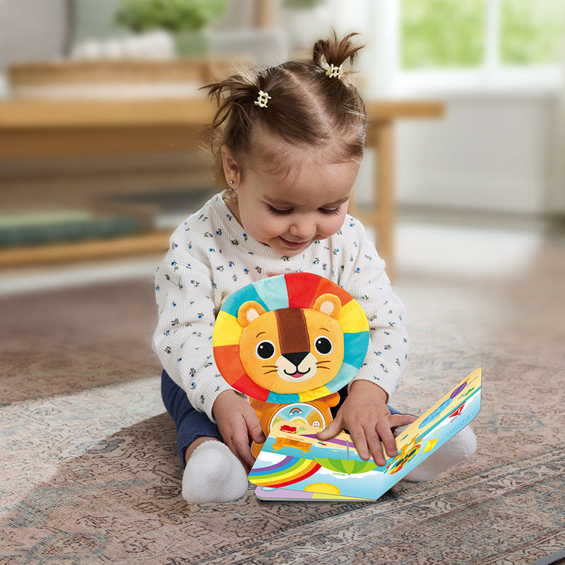 LeapFrog Look & Sing Lion Plush Toy and Book| Early Learning Toy | Soft Toy | 12 months+