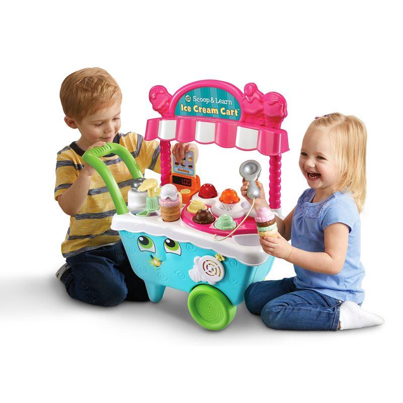LeapFrog Scoop & Learn Ice Cream Cart | Role Playing Toys | Educational Toys | 2-5 years | 3 month local warranty