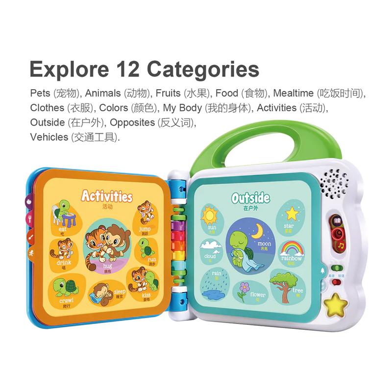 LeapFrog Learning Friends 100 Words Book - English/Chinese