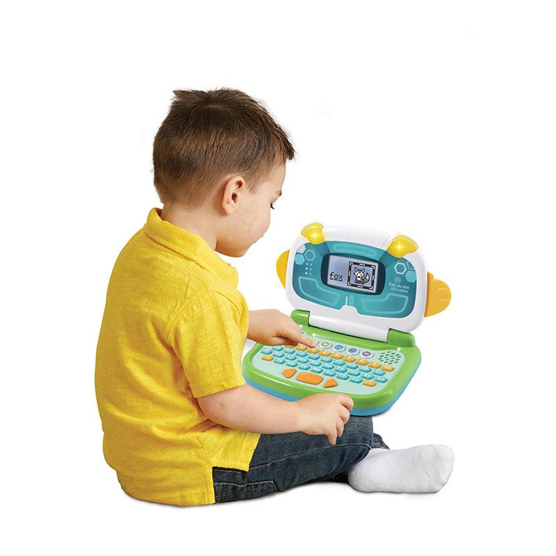 LeapFrog Clic The ABC 123 Laptop - Green / Pink | 3-6 years | 3 months local warranty | Leaptop Toy | Educational Toy | Character Robot Laptop
