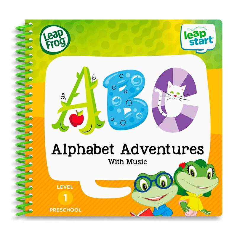 LeapFrog LeapStart Reading Buddies: ABC Alphabet Adventures with Music Book | 2-5 years