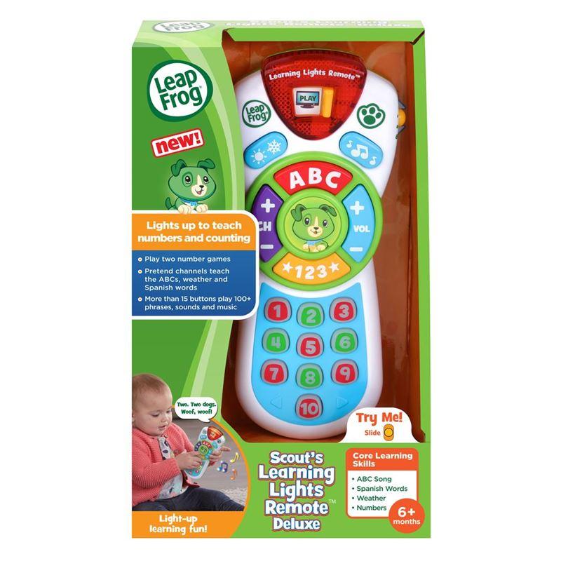 LeapFrog Scout/Violet Learning Lights Remote Deluxe | Baby Toddler Toys | 6-36 months | 3 months local warranty