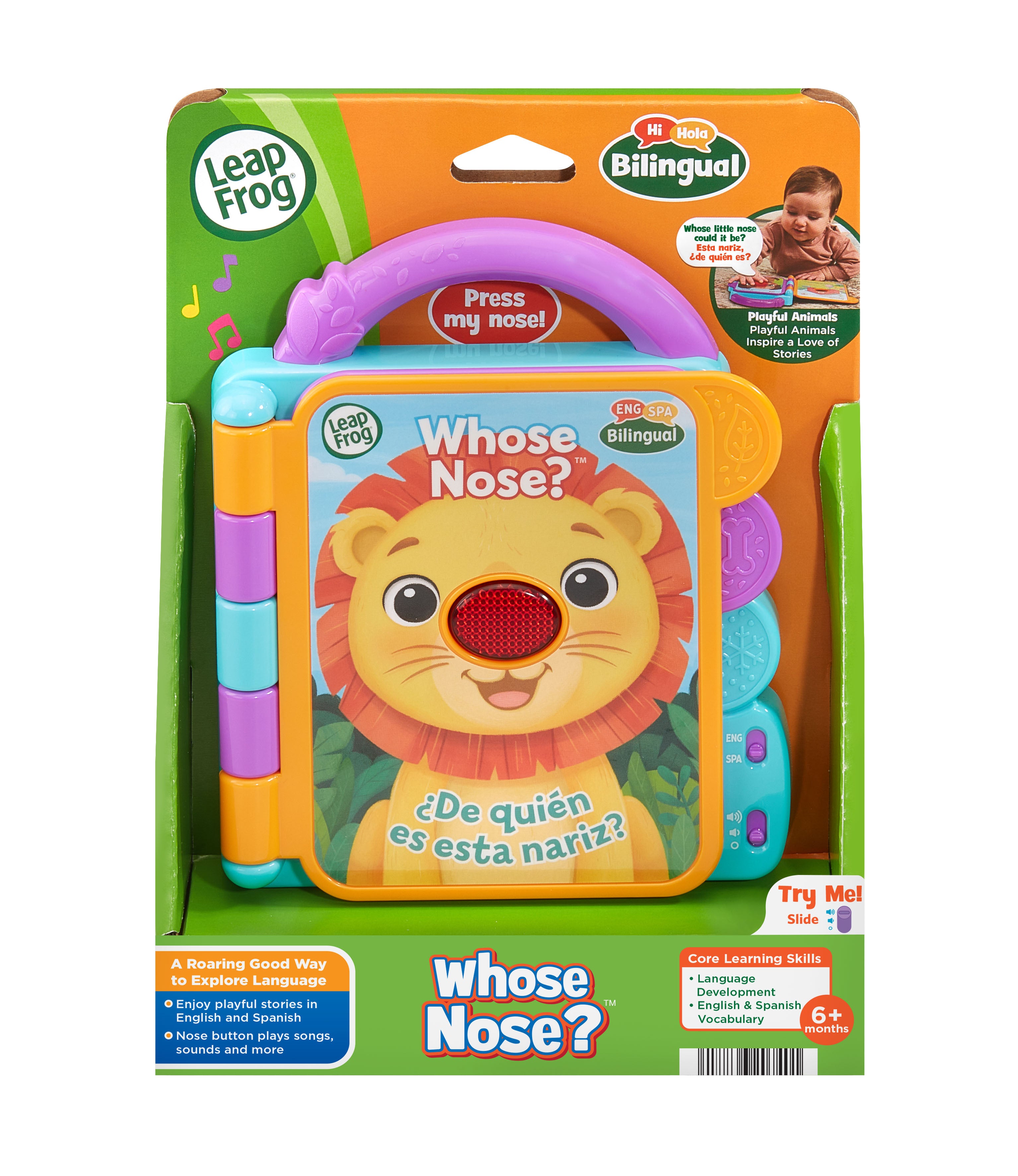LeapFrog Whose Nose? Children Book | Early Learning Toy | 6 months+