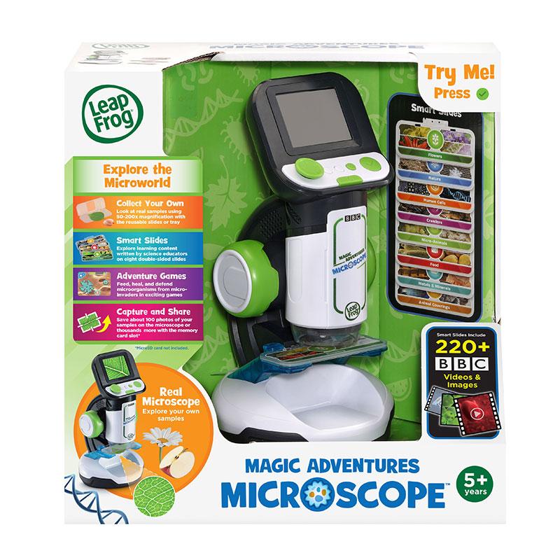 LeapFrog Magic Adventures Microscope - 10 slides included | 5-7 years | 3 months local warranty | Educational Toy