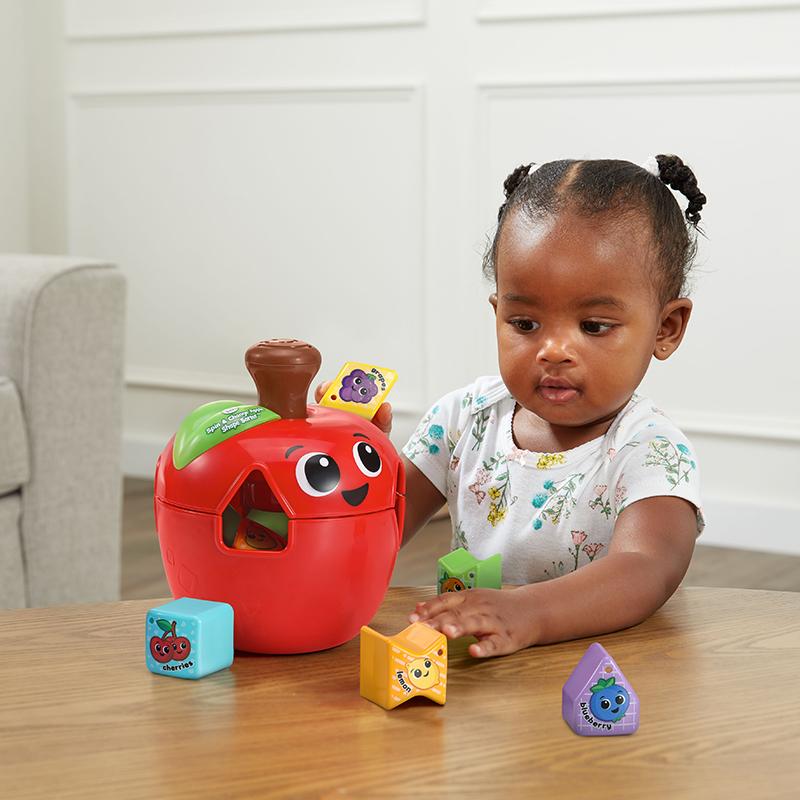 LeapFrog Spin and Change Apple Shape Sorter | Learning Toys | 18 Months+