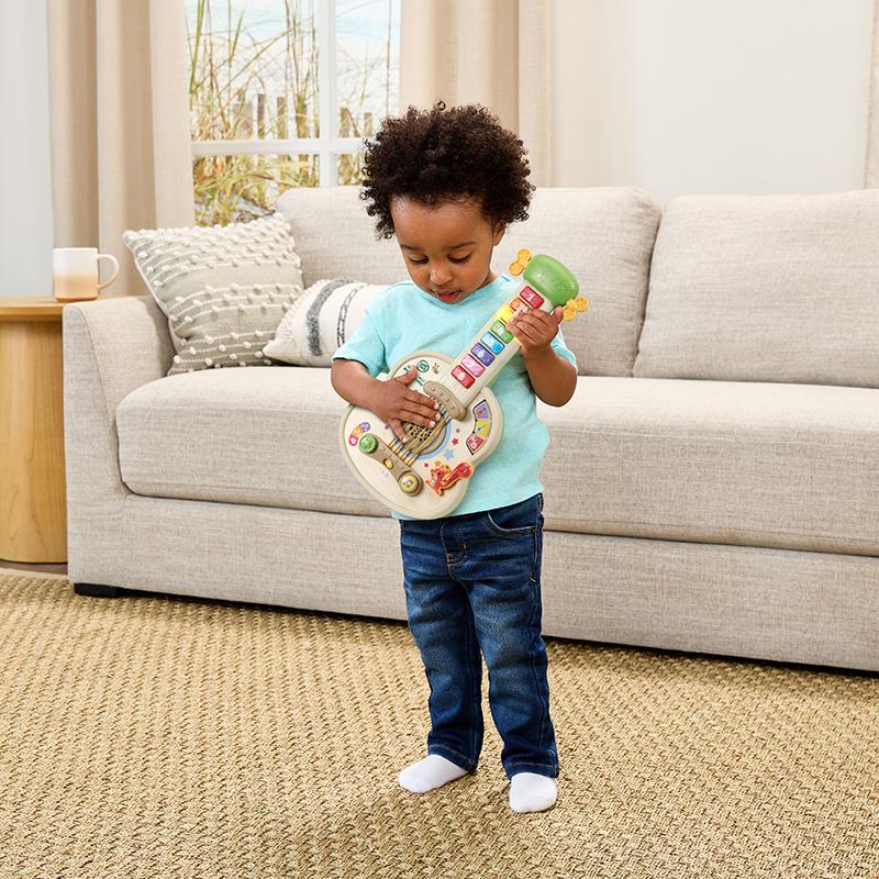 LeapFrog Strum and Count Wooden Guitar | Musical Toy | Wooden Toy | Learning Toy | 18 months