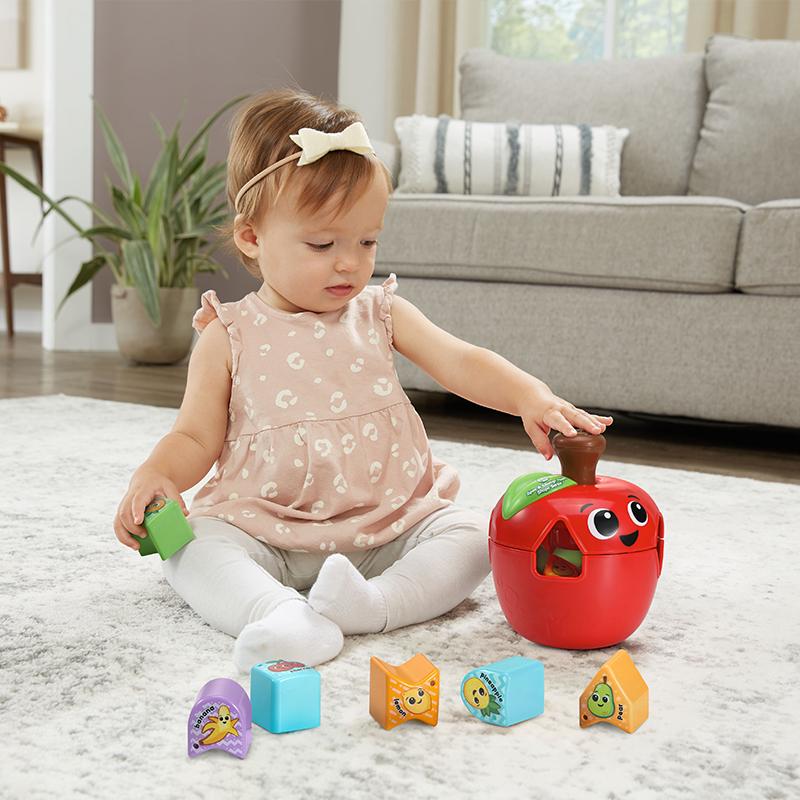 LeapFrog Spin and Change Apple Shape Sorter | Learning Toys | 18 Months+