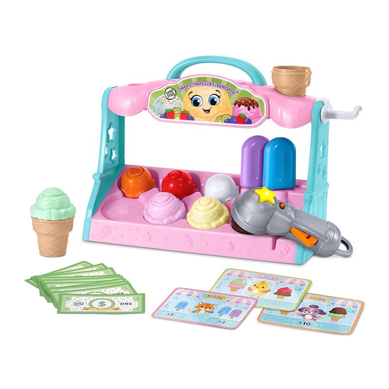 LeapFrog Scoop & Learn Ice Cream Shop | Ice Cream Cart | Ice Cream Shop | Role Play ice Cream Toy | 3 years+