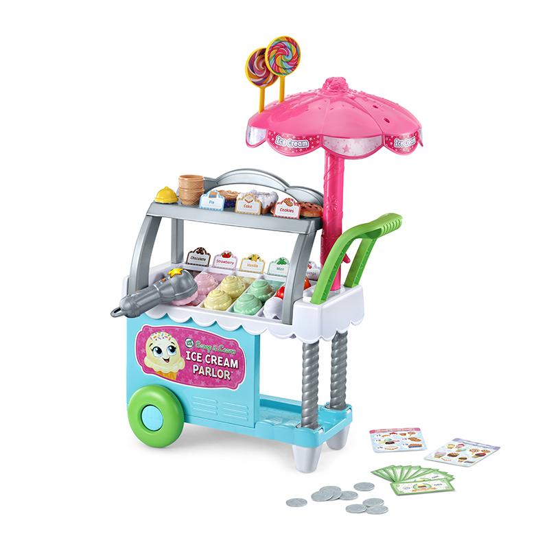 LeapFrog Scoop & Learn Ice Cream Parlor | Ice Cream Cart | Ice Cream Shop | Role Play ice Cream Toy | 3 years+
