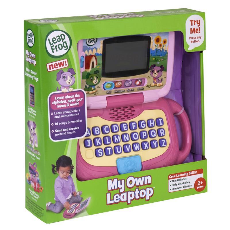 LeapFrog My Own Leaptop - Green / Pink | Educational Toys | 2-4 years | 3 months local warranty