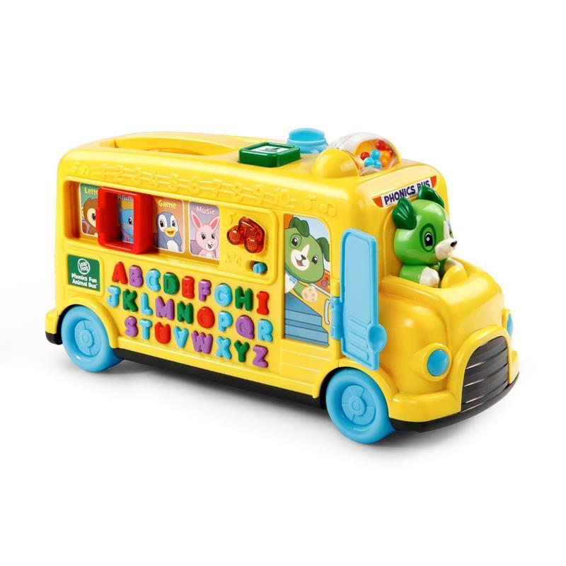 LeapFrog Phonics Fun Animal Bus | Baby Toddler Toys | Educational Toys | 12 months+ | 3 months local warranty