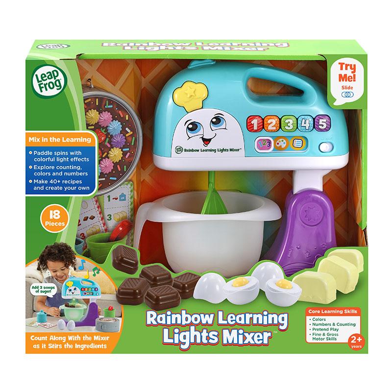 LeapFrog Rainbow Learning Lights Mixer | Role Play | Pretend Play | Kitchen Playset | 2 - 5 Years