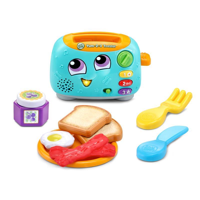LeapFrog Yum-2-3 Toaster | Role Playing Toys | Kitchen Set | Educational Toys | 1-3 years | 3 months local warranty