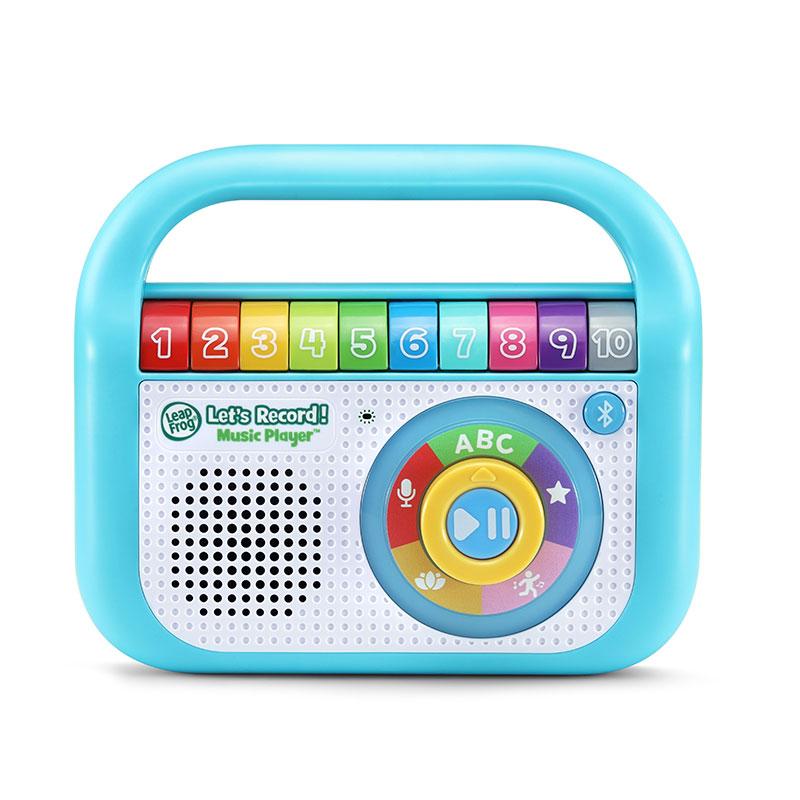 LeapFrog Let's Record! Music Player | Wireless Player | Toy Radio | Bluetooth Player | Educational Toys | 18-48 months