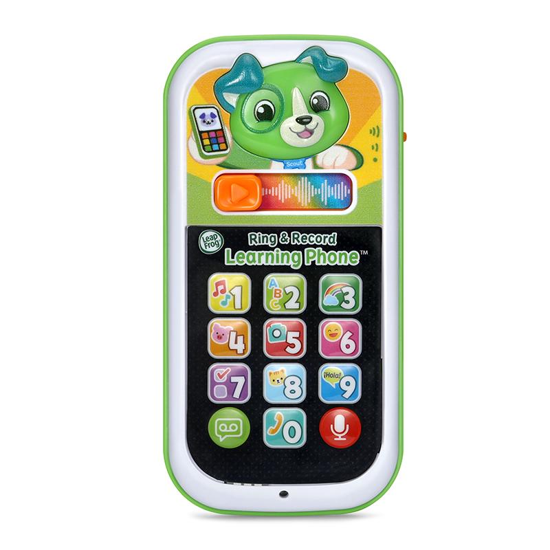 LeapFrog Scout's Ring and Record Learning Phone | Baby Toy Phone | 6 months+