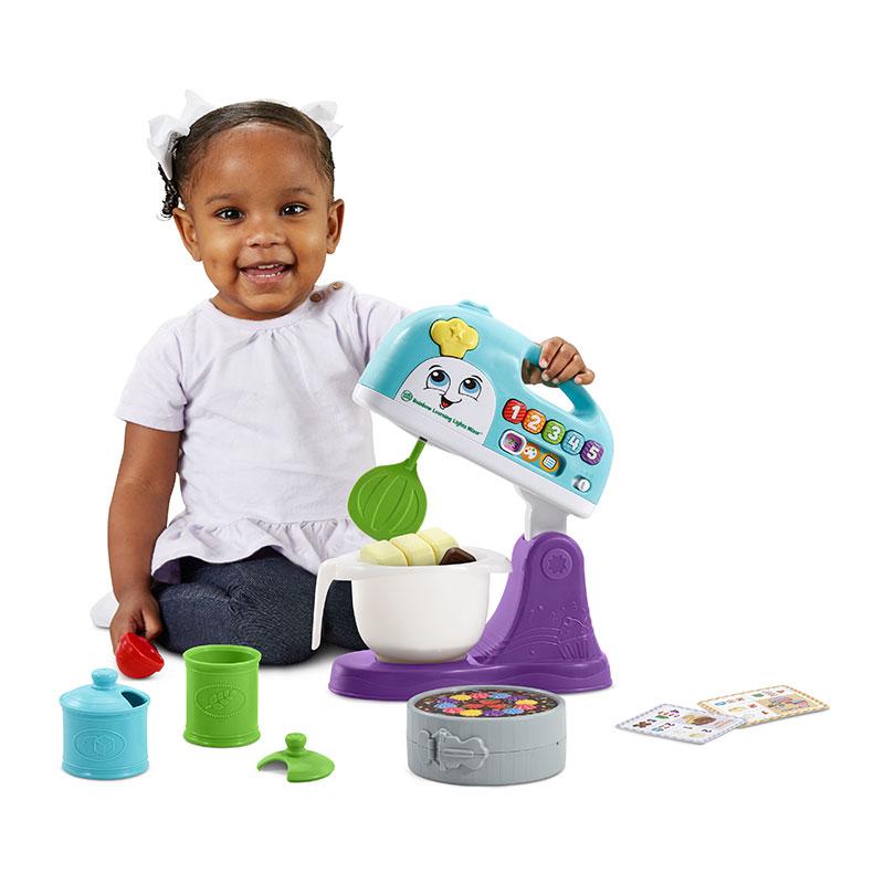 LeapFrog Rainbow Learning Lights Mixer | Role Play | Pretend Play | Kitchen Playset | 2 - 5 Years