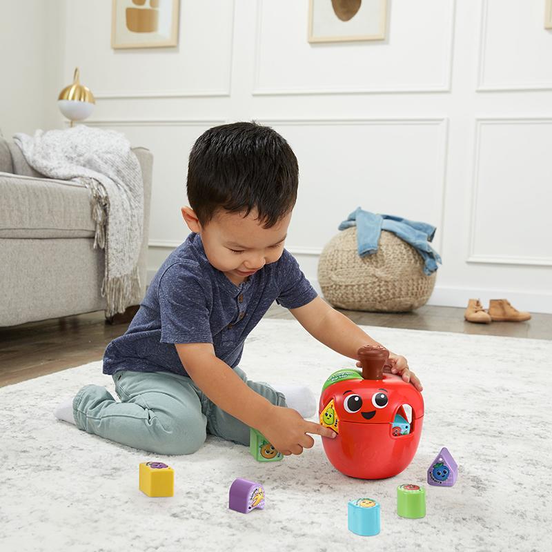 LeapFrog Spin and Change Apple Shape Sorter | Learning Toys | 18 Months+