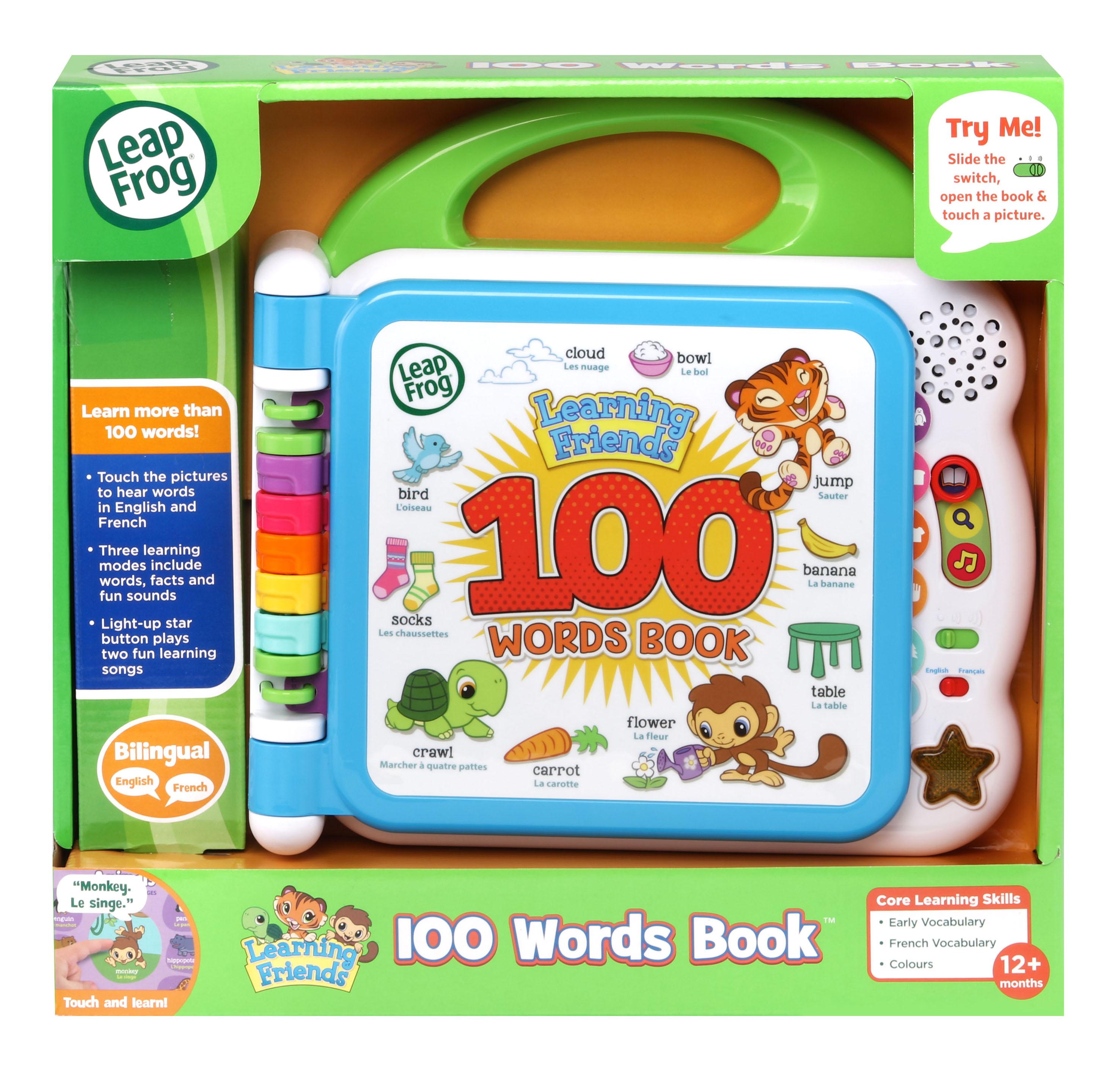 LeapFrog Learning Friends 100 Words Book | 3 months local warranty | 1 - 4 years old
