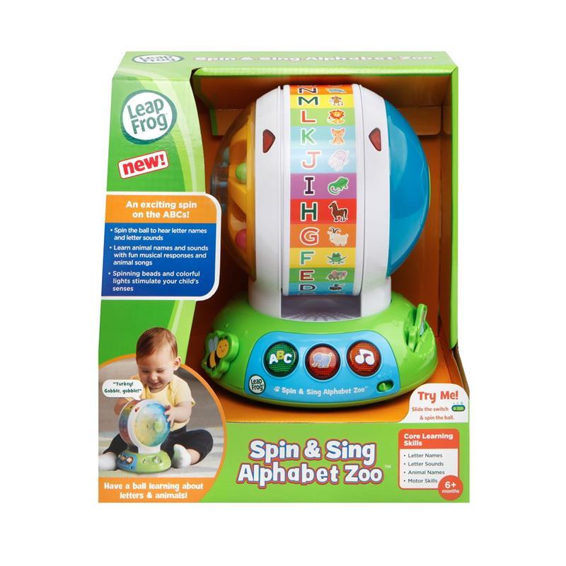 LeapFrog Scout's Alphabet Zoo Ball | Baby Toddler Educational Toys | 6-24 months | 3 months local warranty