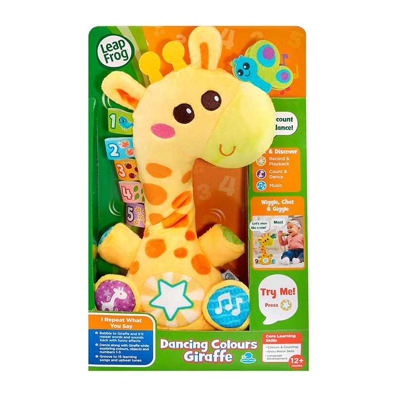LeapFrog Dancing Colours Giraffe | Baby Toy | 12 Months+ | 3 months local warranty